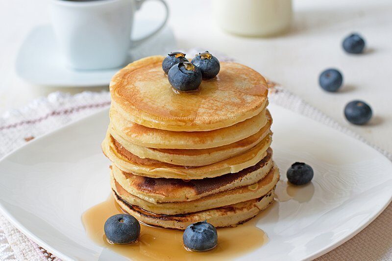 Pancakes allo yogurt golosi
