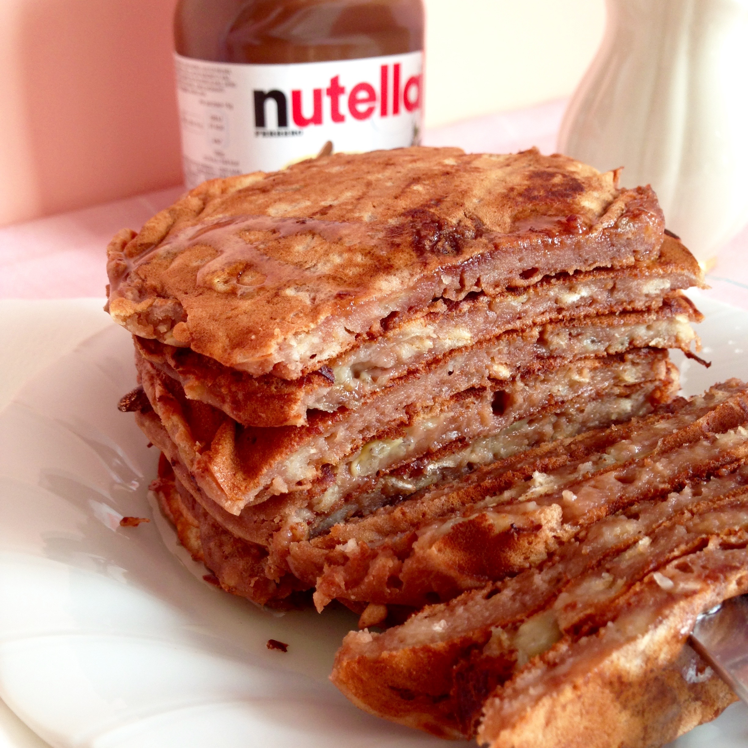Pancakes banana e nutella