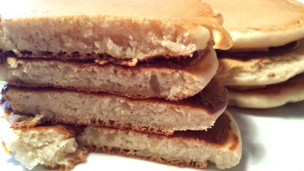 Pancakes con un solo albume! super soffici
