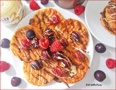Pancakes di polentine light dolci al kefir