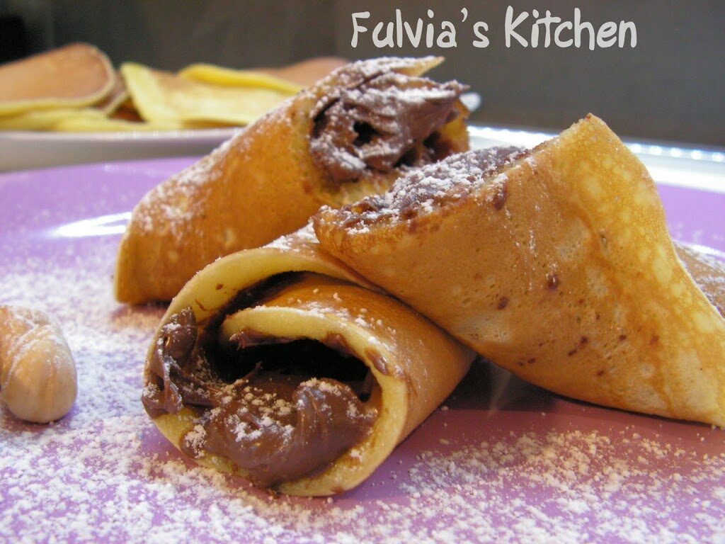 Pancakes nocciolosi alla nutella