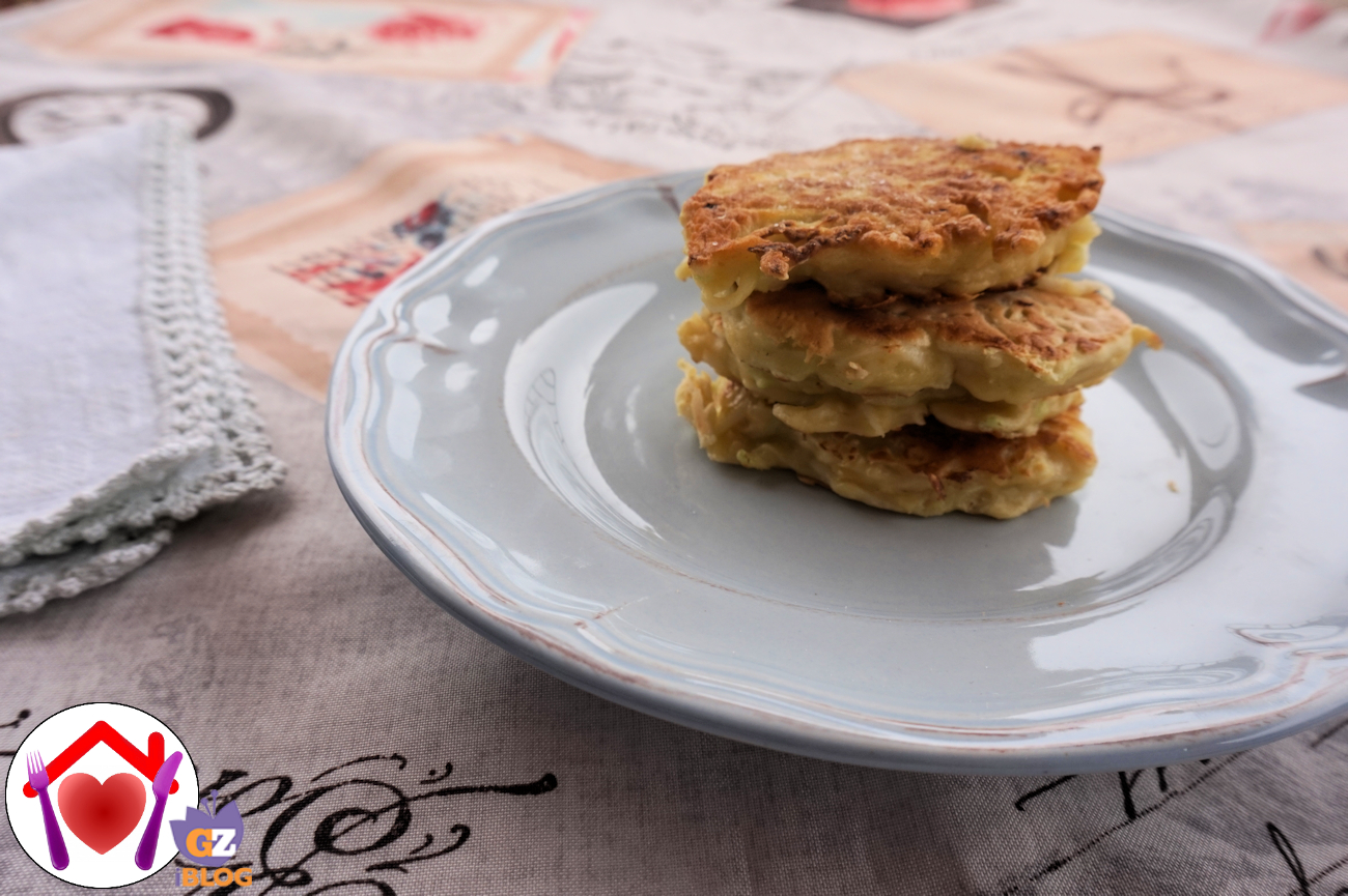 Pancakes salati al cavolo rapa