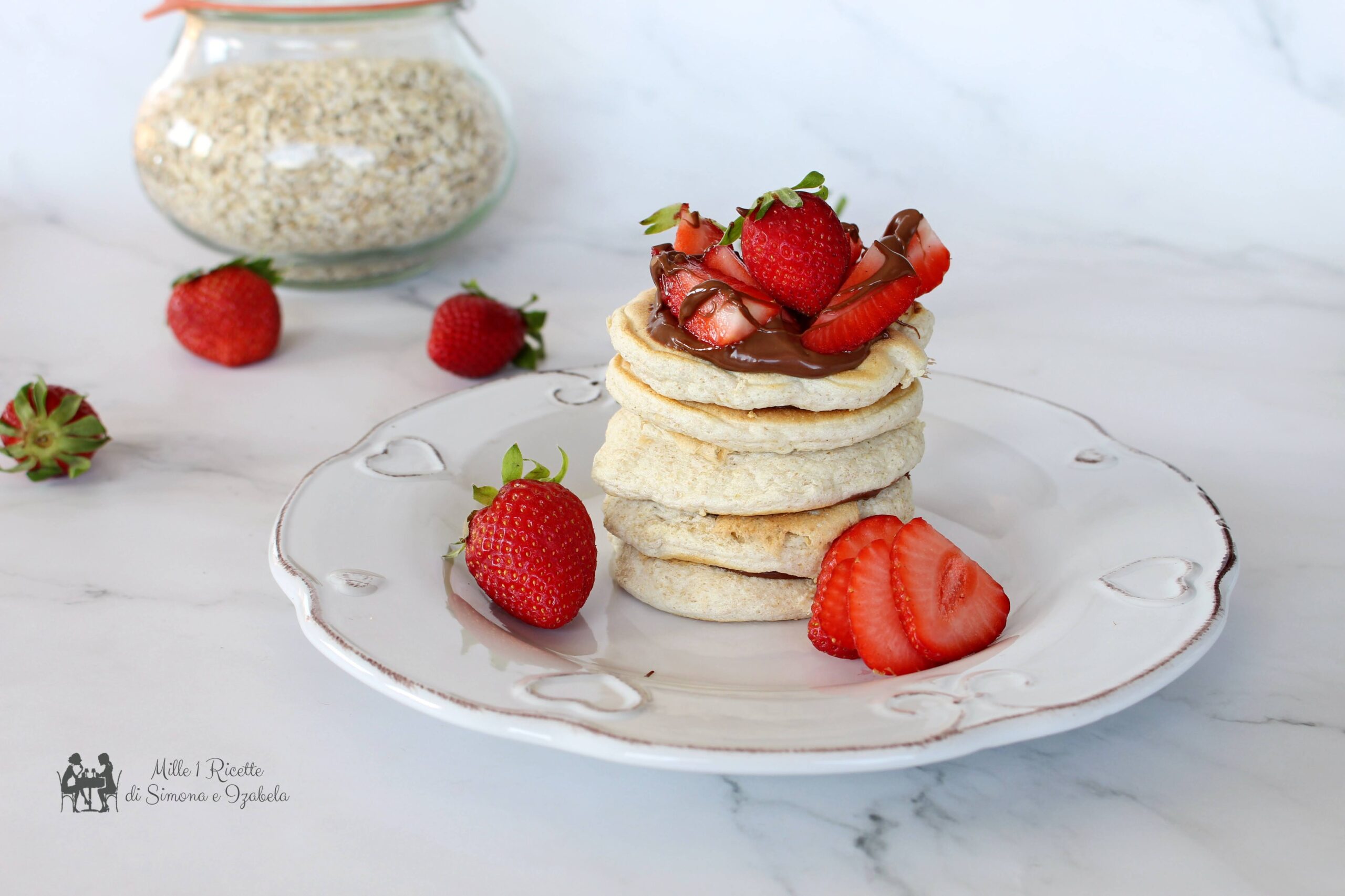 Pancakes soffici d’avena