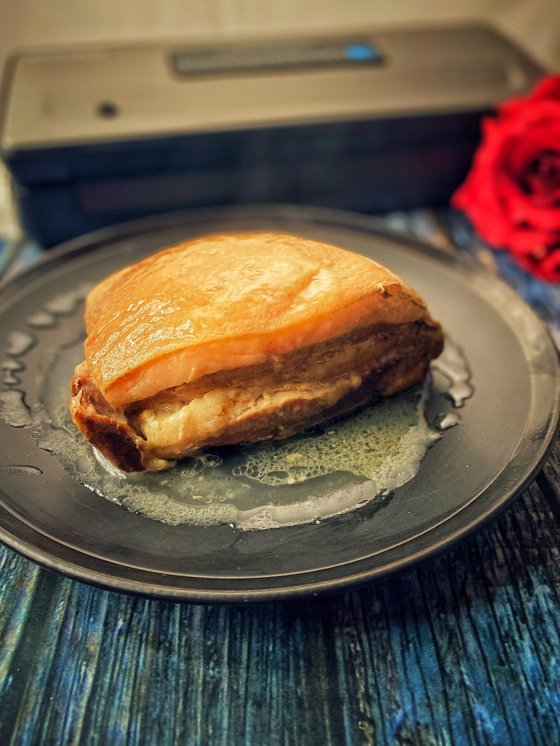 Pancetta di maiale sous vide