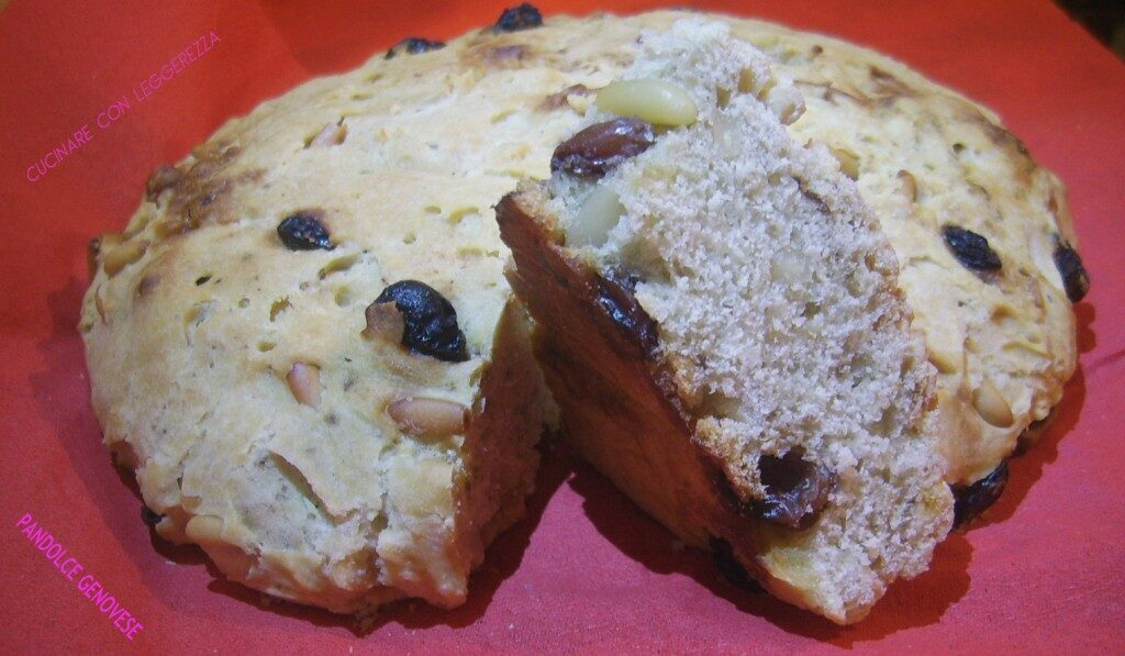 Pandolce alto genovese con lievito madre