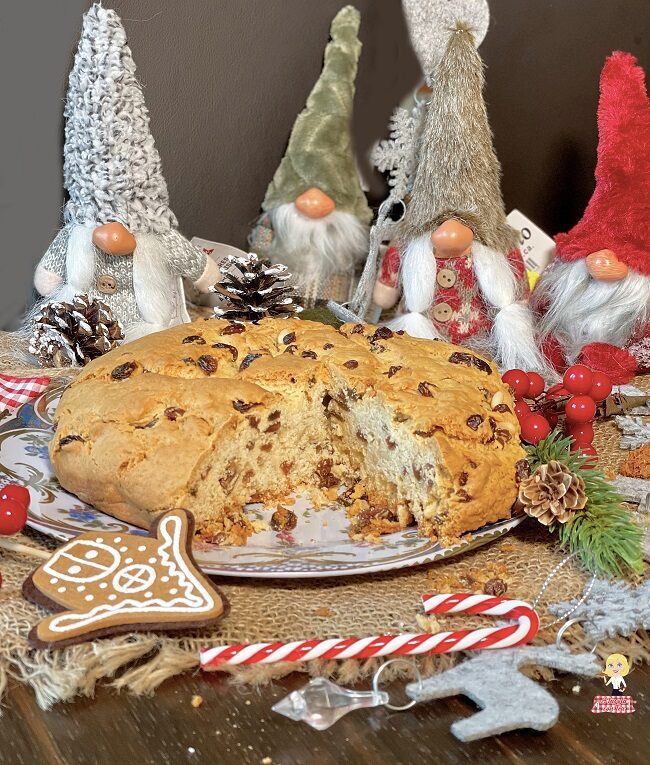 Pandolce basso genovese senza lievitazione con foto passo passo