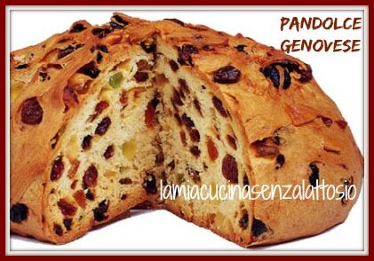 Pandolce genovese – ricetta ligure senza lattosio
