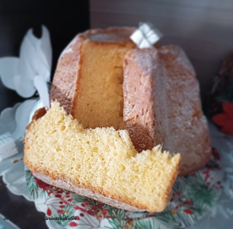 Pandoro classico fatto in casa