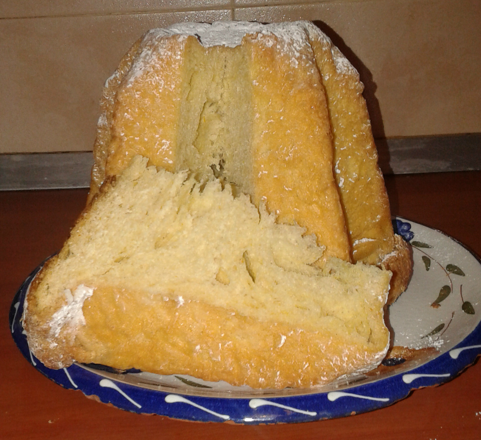 Pandoro sfogliato