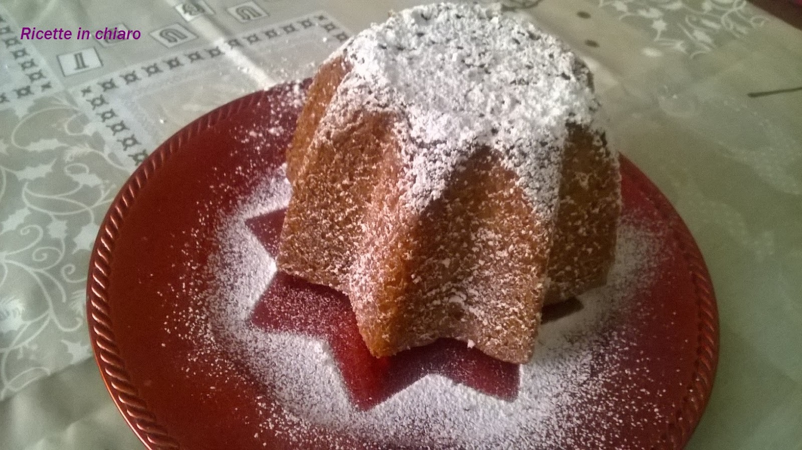Pandoro sfogliato