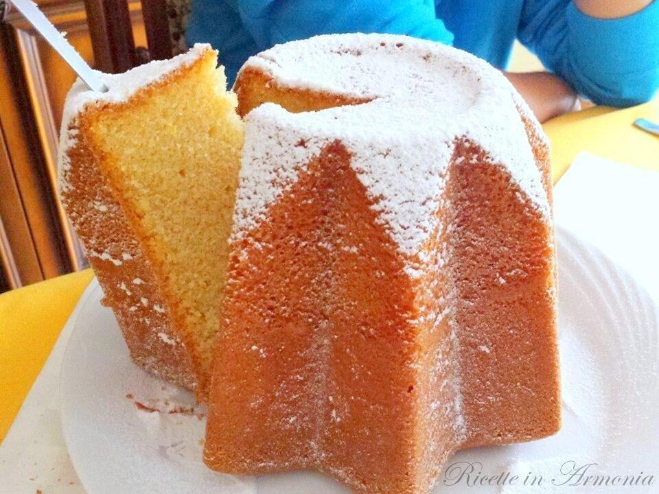 Pandoro sofficissimo con planetaria