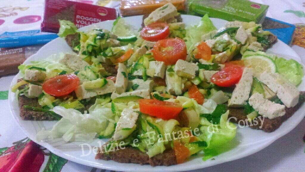 Pane agli 8 cereali e tofu