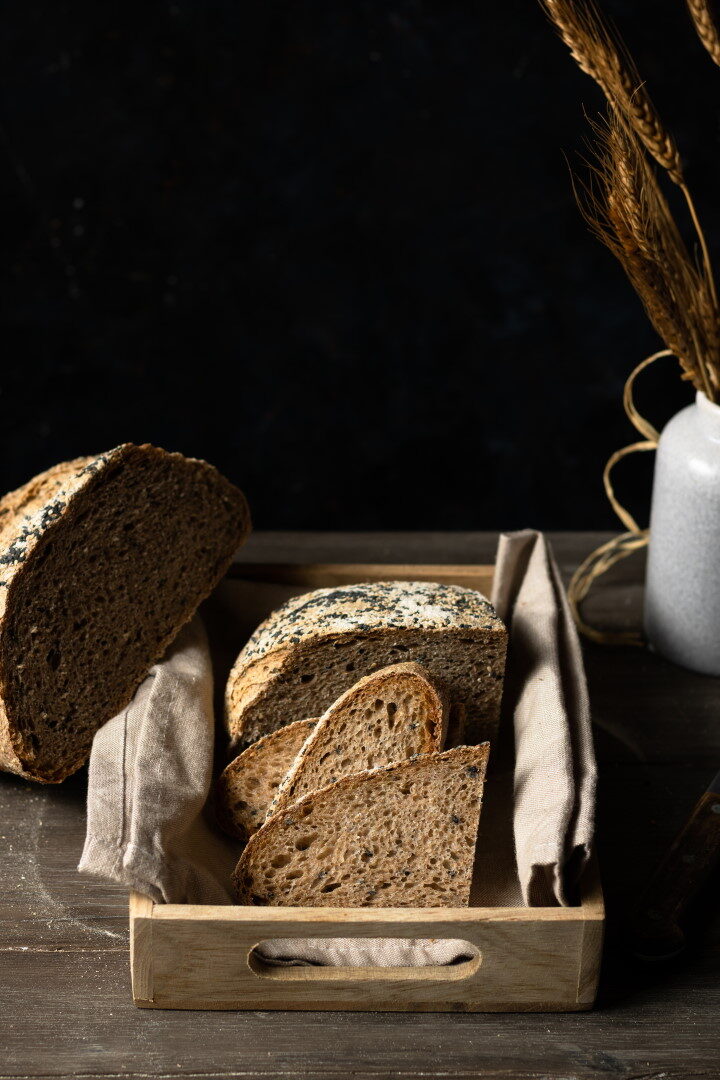 Pane ai cereali e semi di sesamo