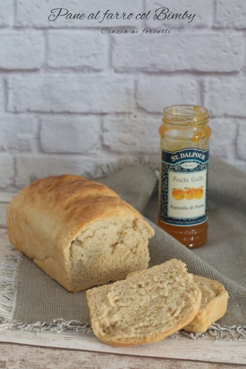 Pane al farro col bimby