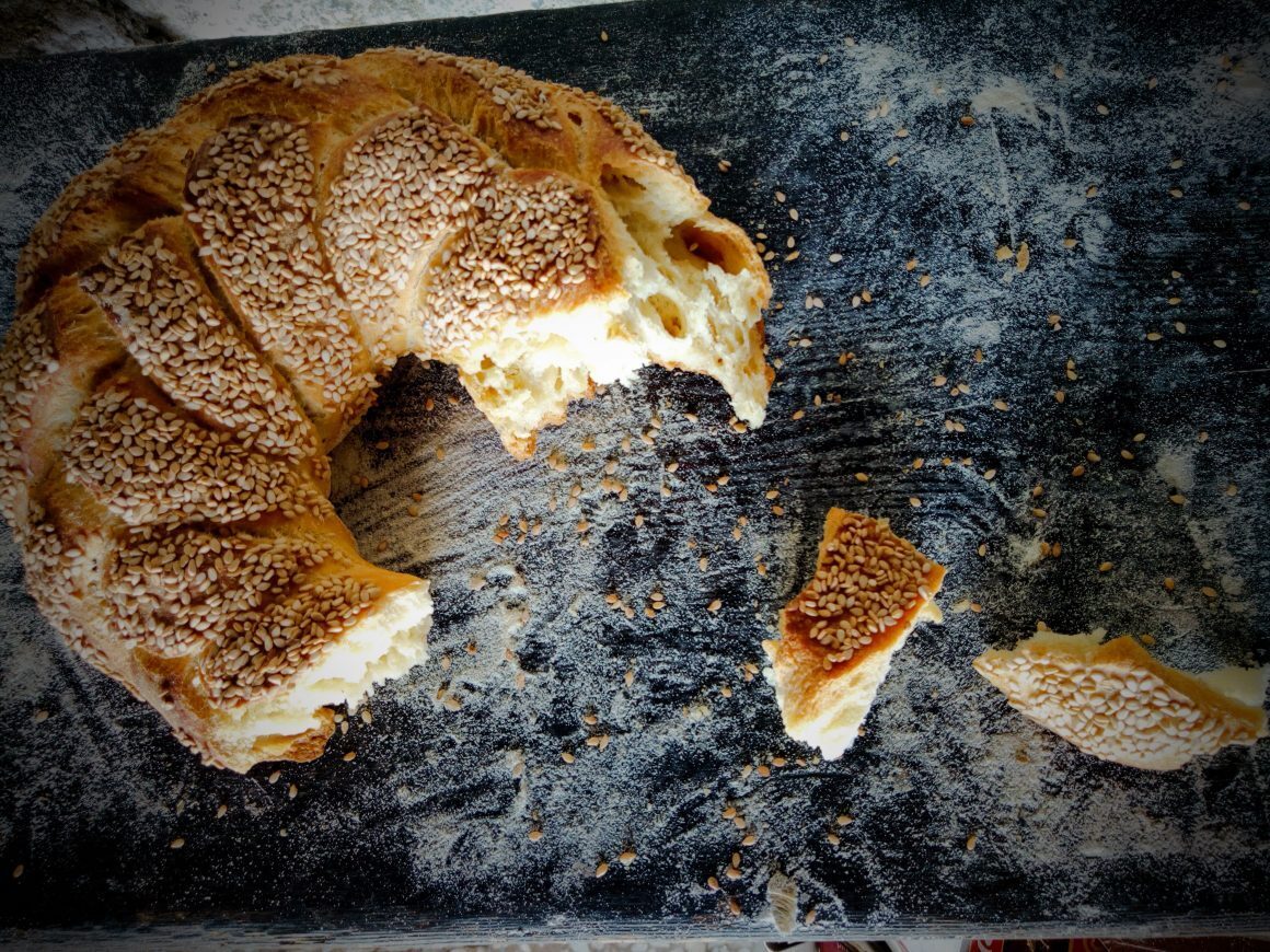 Pane al sesamo fatto in casa
