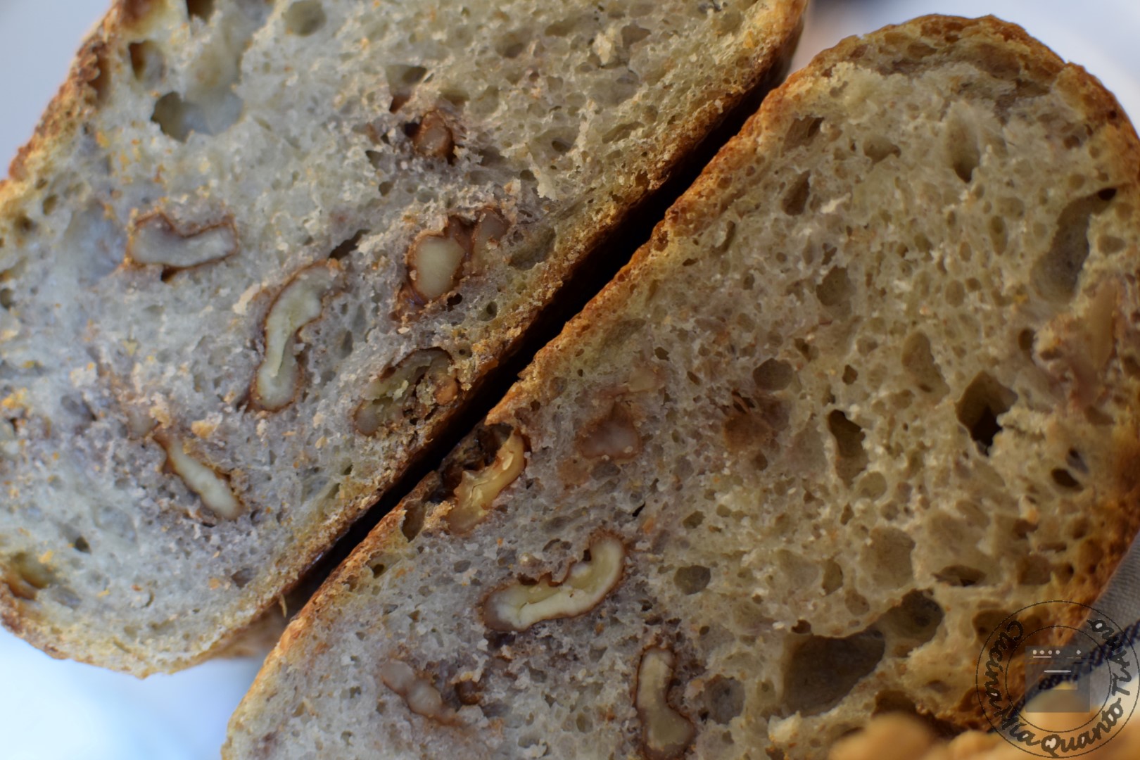 Pane alle noci con lievito madre