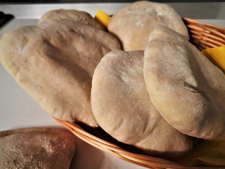 Pane arabo con 2 g di lievito – ricetta per monsieur cuisine