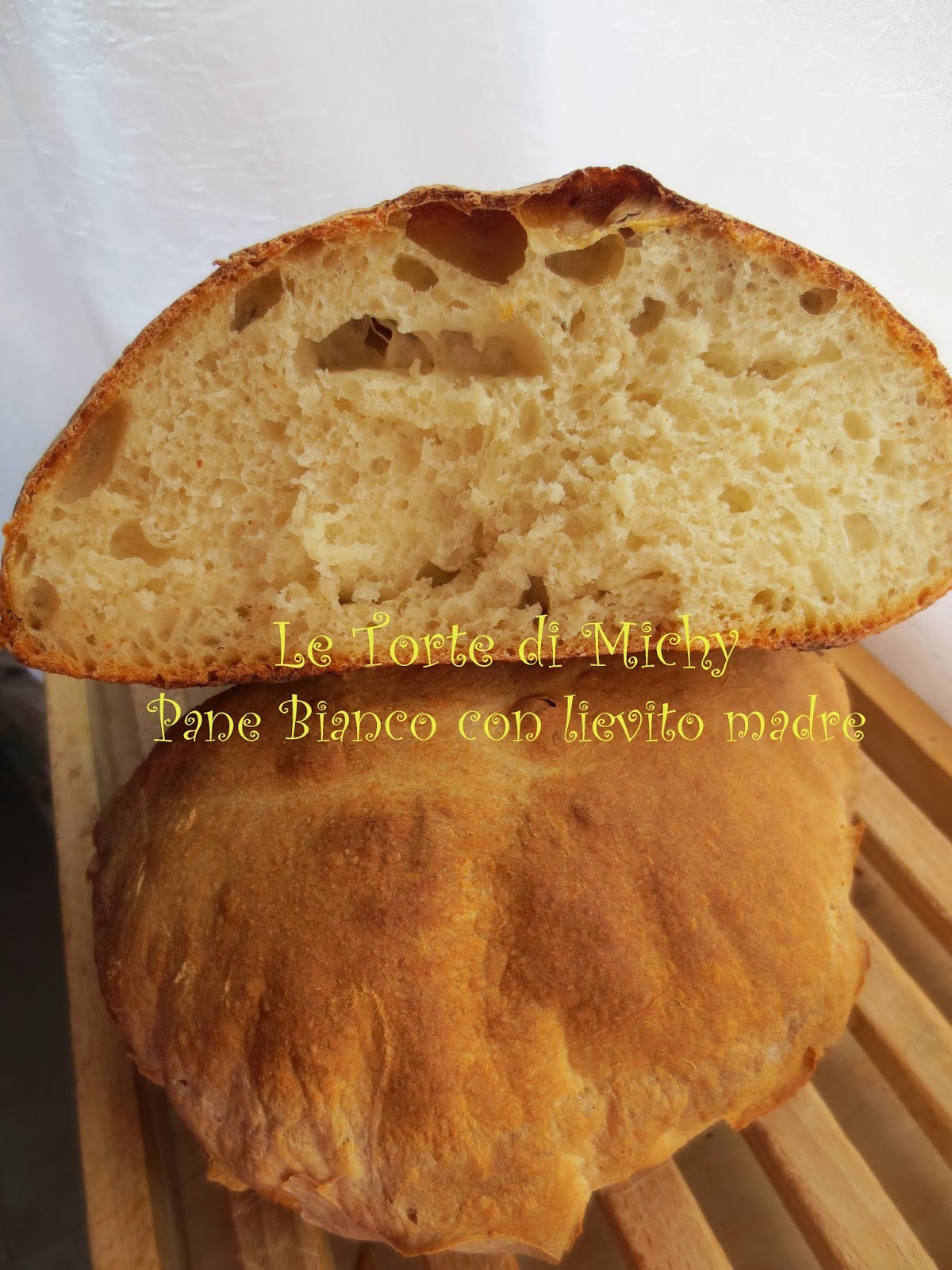 Pane bianco con lievito madre per il world bread day 2013
