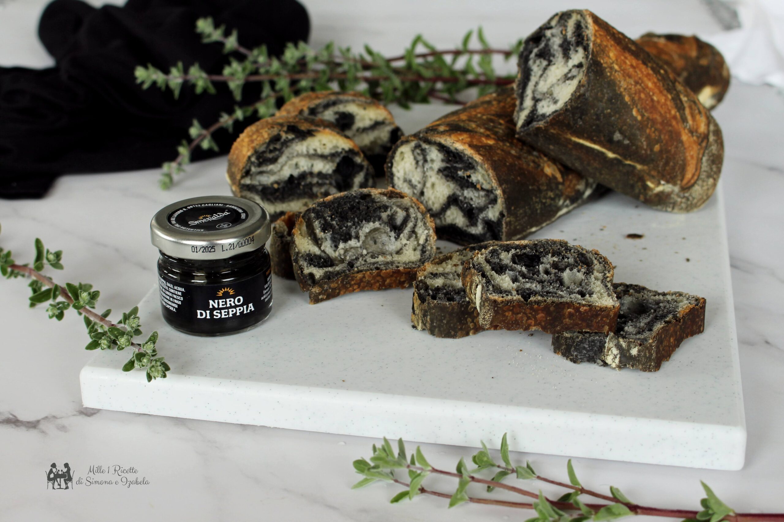 Pane black&white con nero di seppia