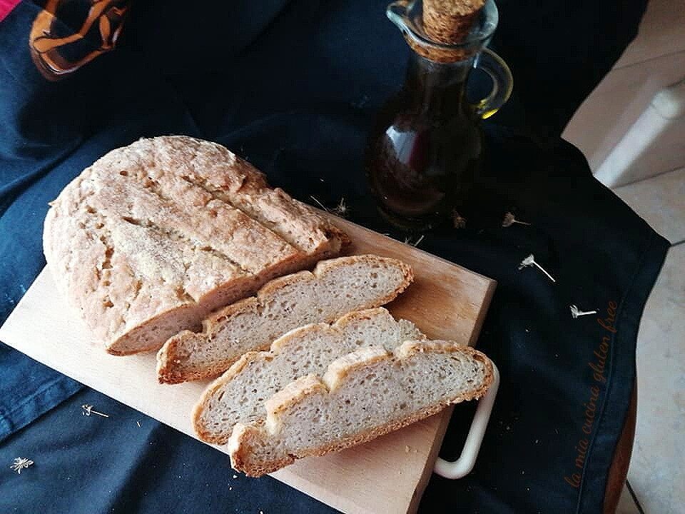 Pane casereccio con farina di mais