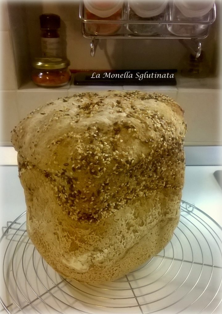 Pane con grano saraceno e mix di semi con mdp