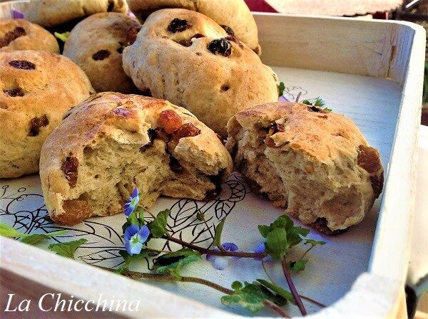 Pane con l’uva