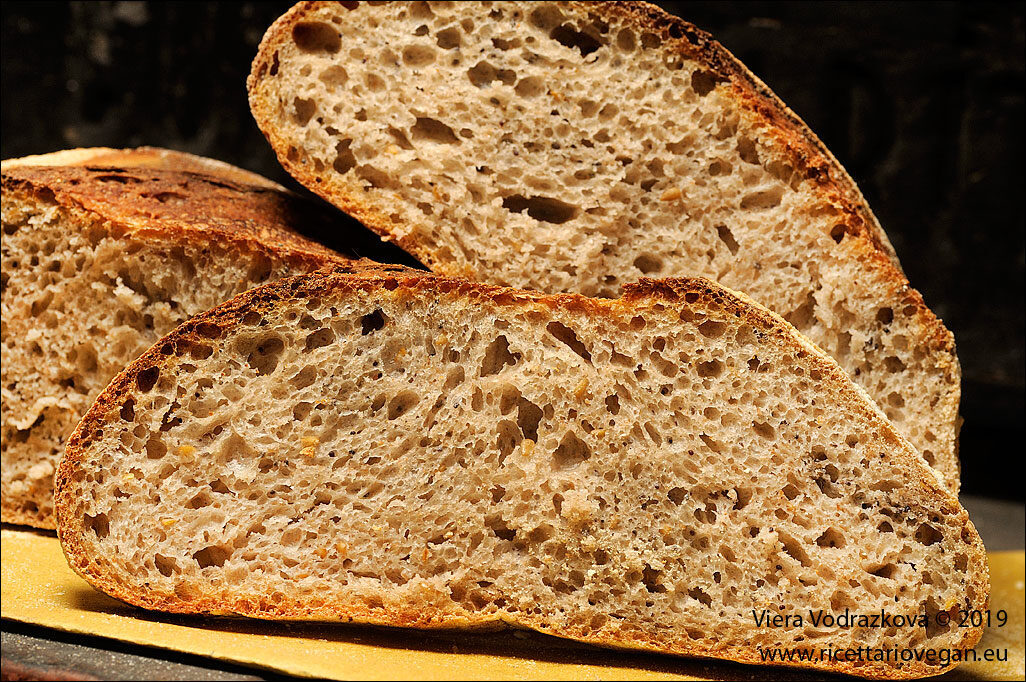 Pane con segale e farro – gelatizzazione a caldo