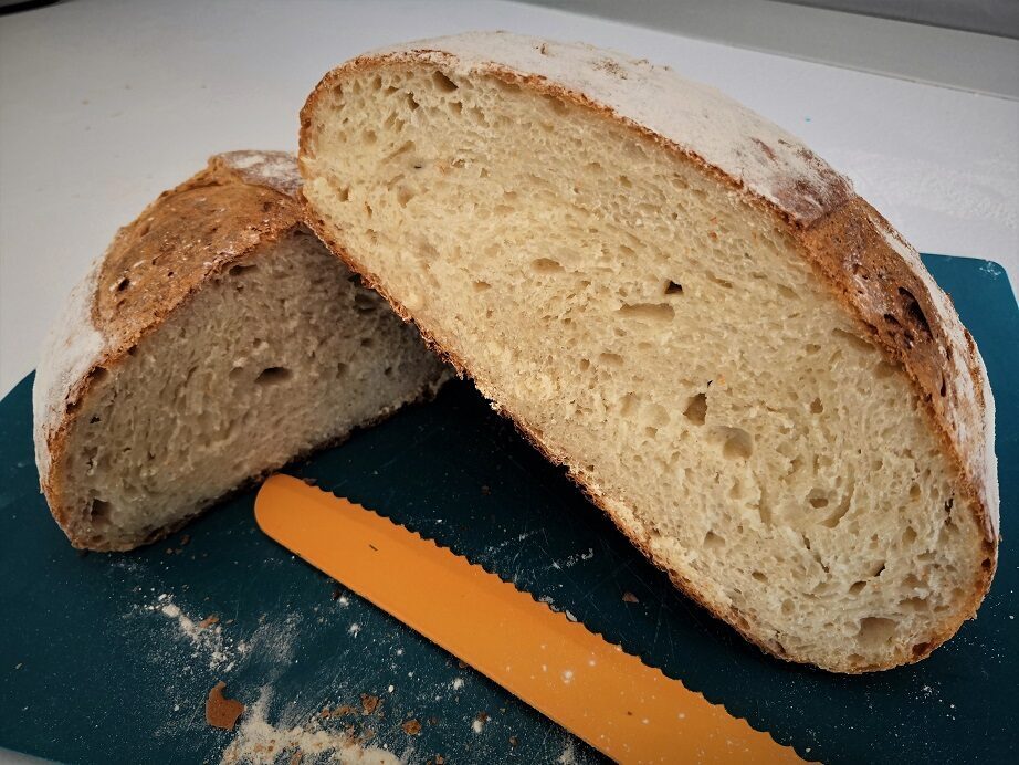 Pane con semola rimacinata di grano duro – ricetta con li.co.li. – 15h lievitazione