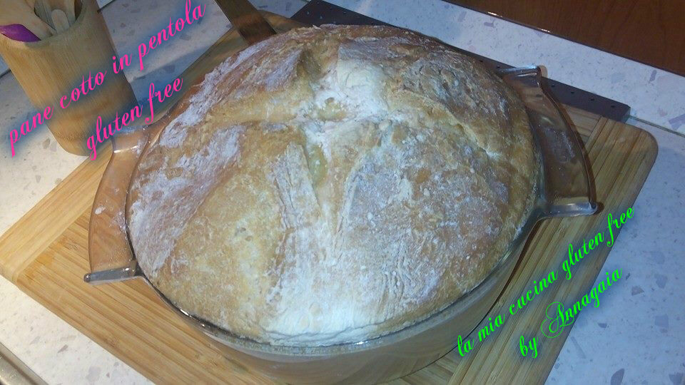 Pane cotto in pentola gluten free