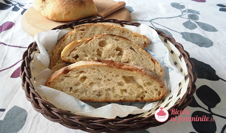 Pane di altamura con lievito madre