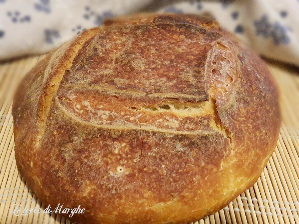 Pane di grano duro fatto in casa