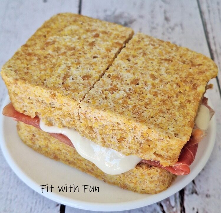 Pane di lino 2 ingredienti proteico low carb senza glutine