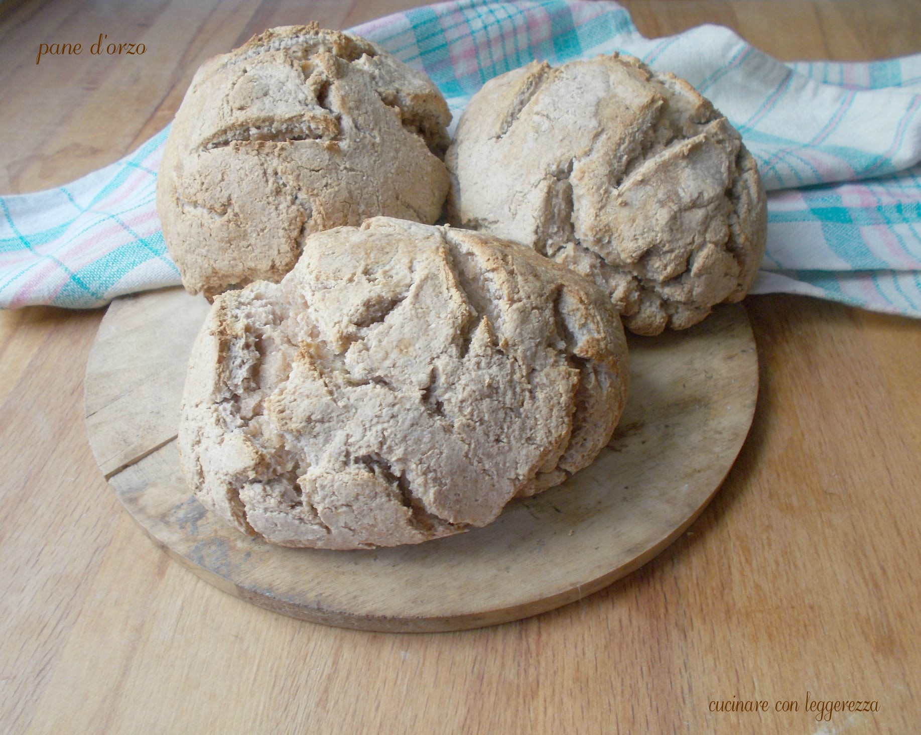 Pane d’orzo – lievito madre