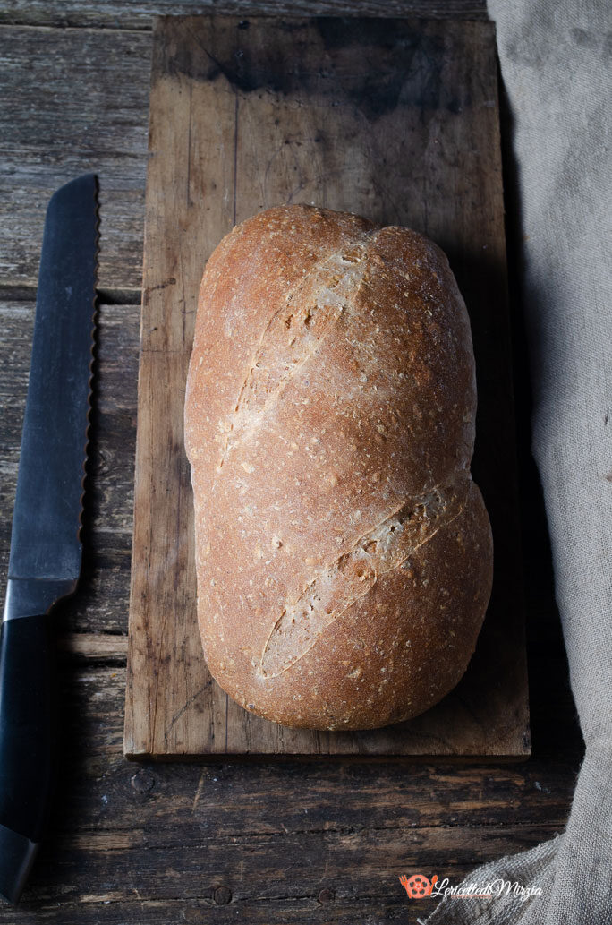 Pane grano senatore cappelli macinato