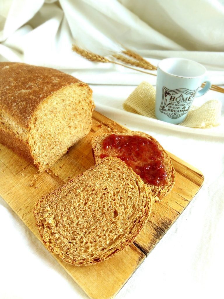 Pane integrale al latte di riso