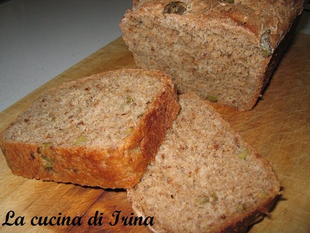 Pane integrale alle olive