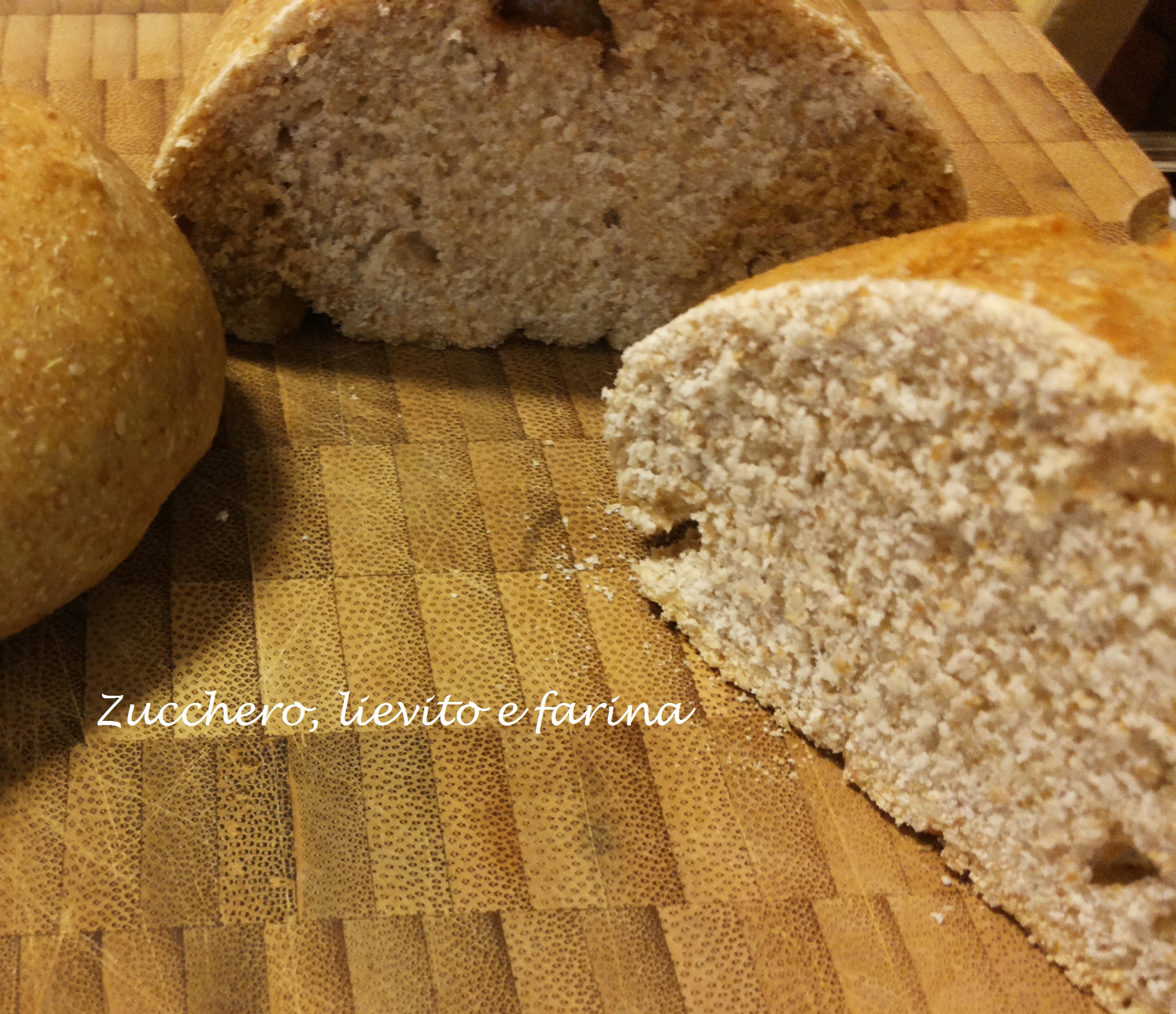 Pane integrale con lievito madre