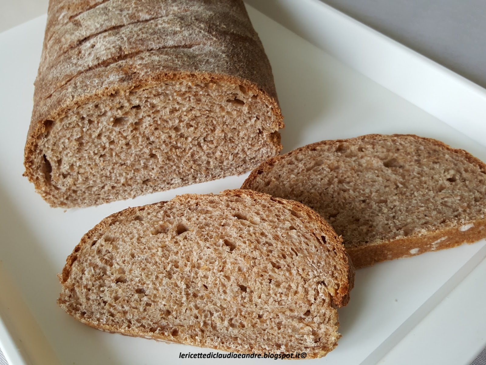 Pane integrale con lievito madre