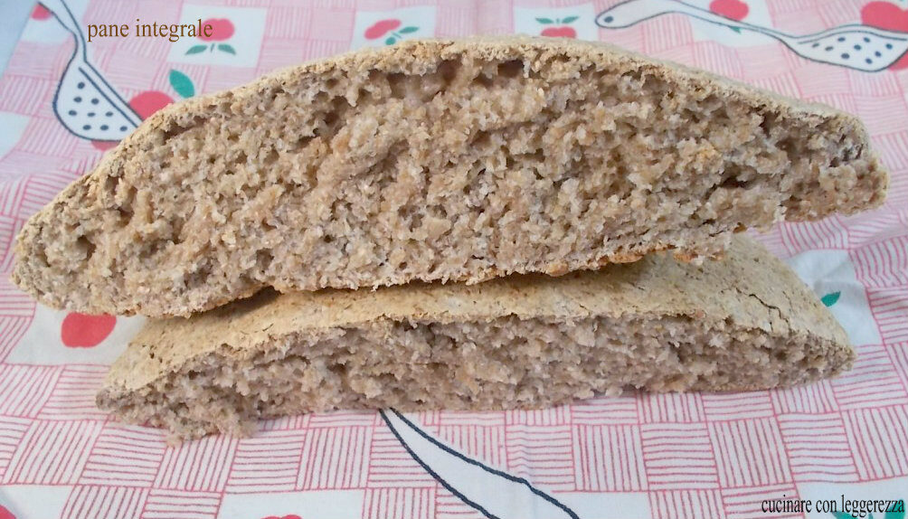 Pane integrale con lievito madre