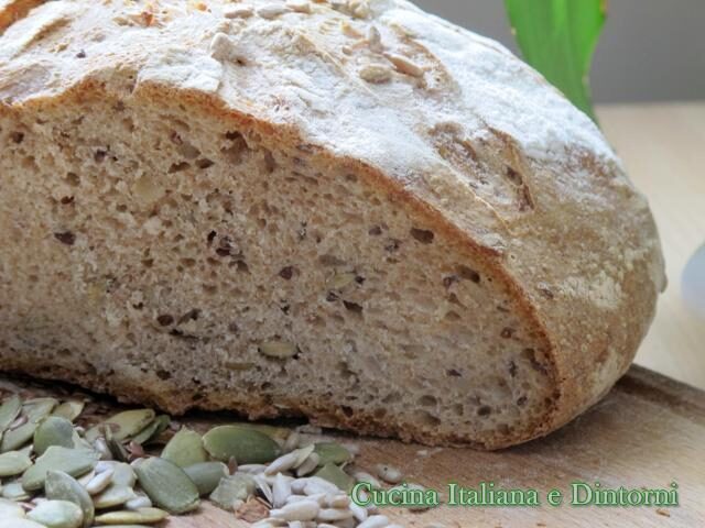 Pane integrale ricetta con pasta madre