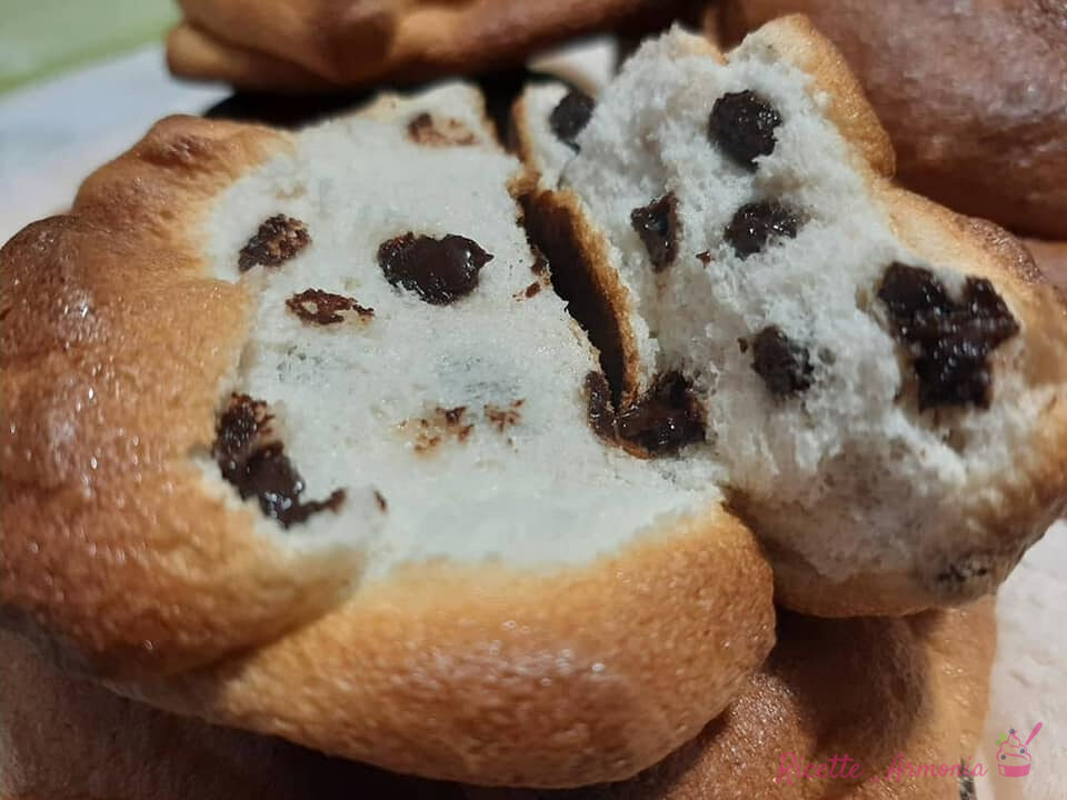 Pane nuvola al cioccolato