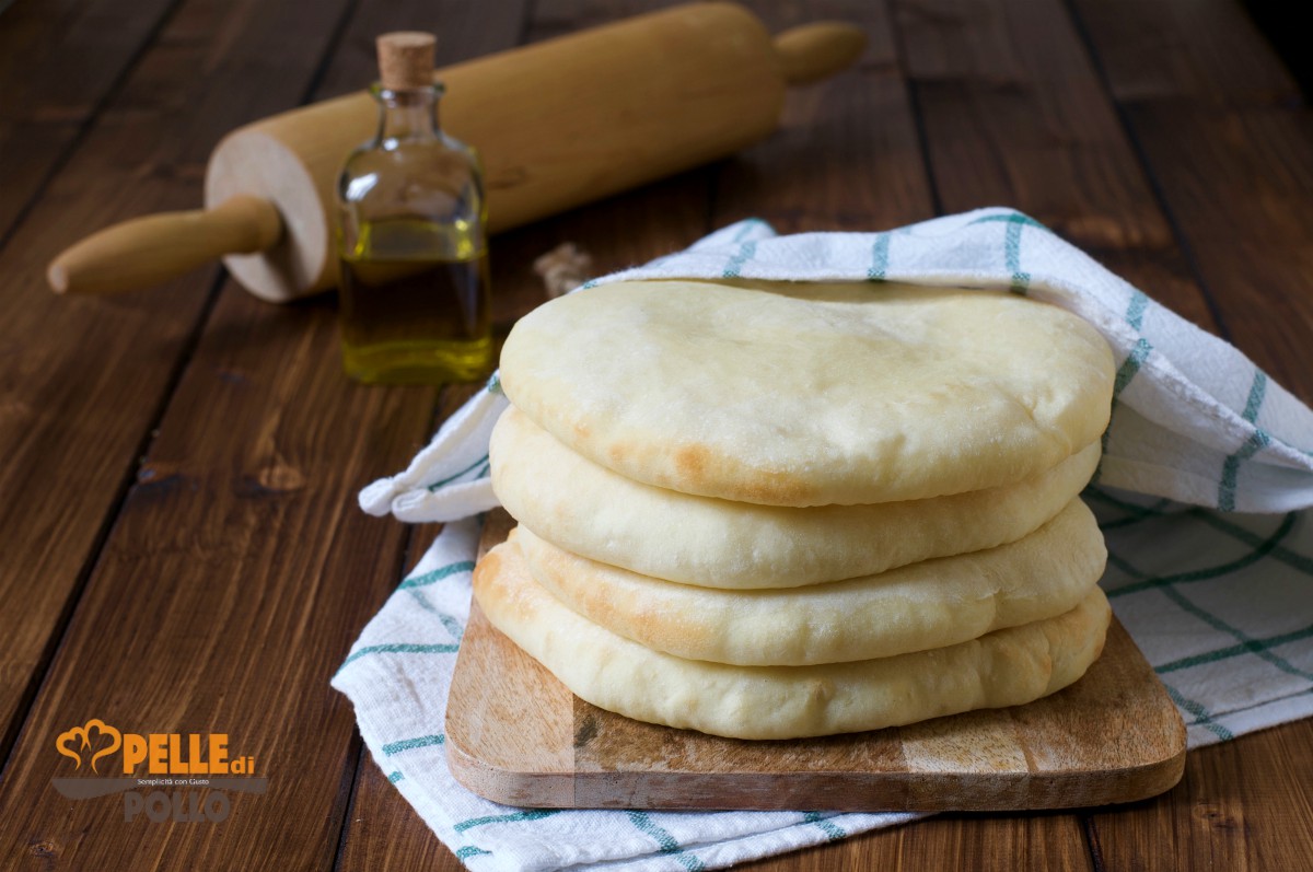 Pane pita o pane arabo fatto in casa
