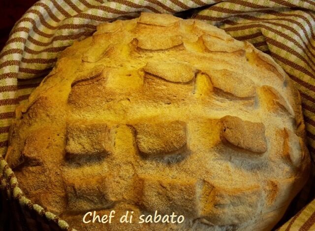 Pane polka con lievito naturale