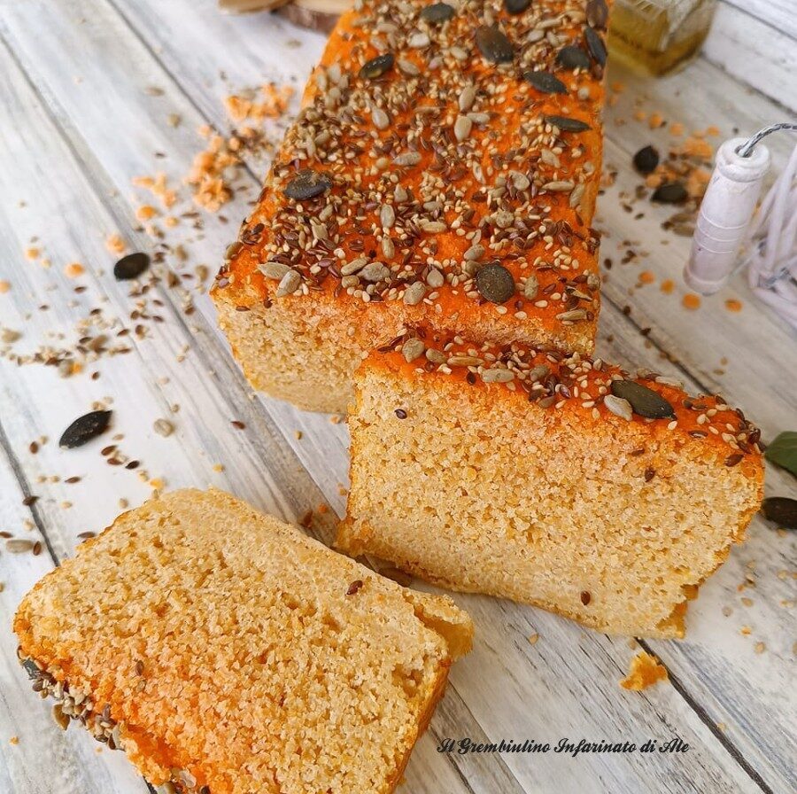 Pane proteico alle lenticchie