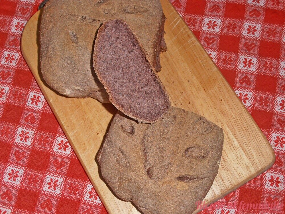 Pane riso venere bimby