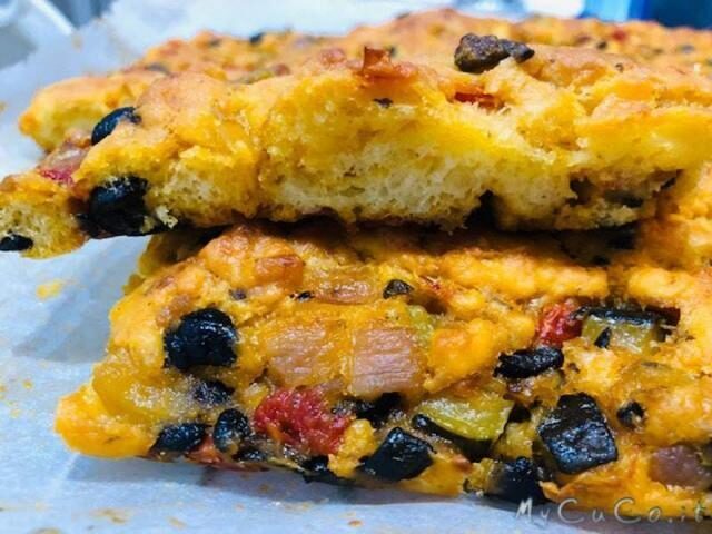 Pane salentino con verdure con companion moulinex