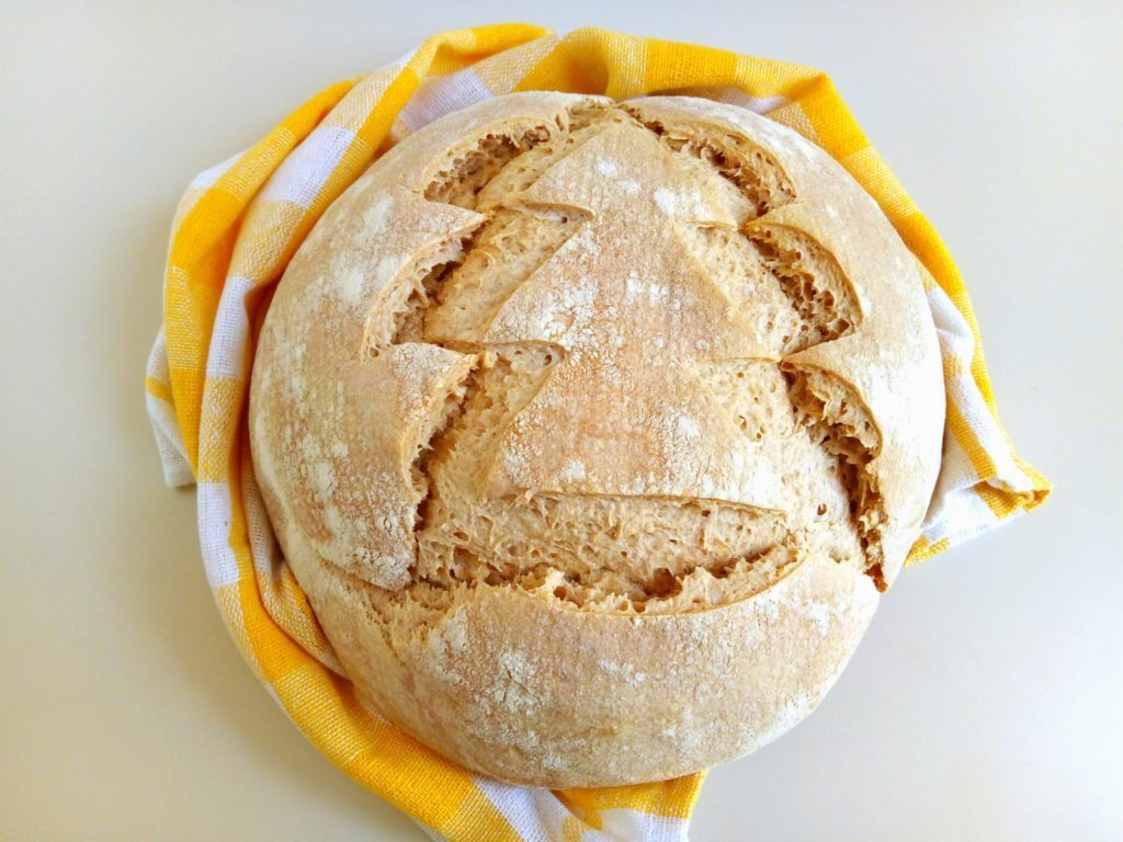 Pane semintegrale al farro