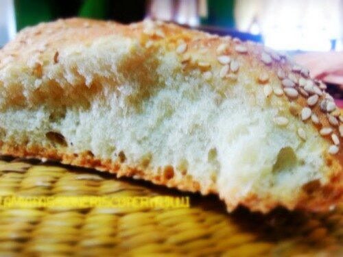 Pane siciliano al sesamo