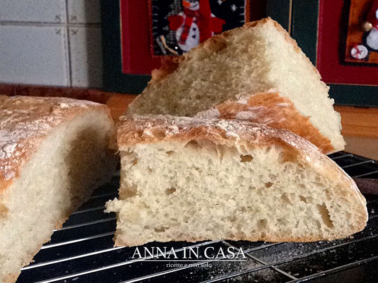 Pane tipo ciabatta