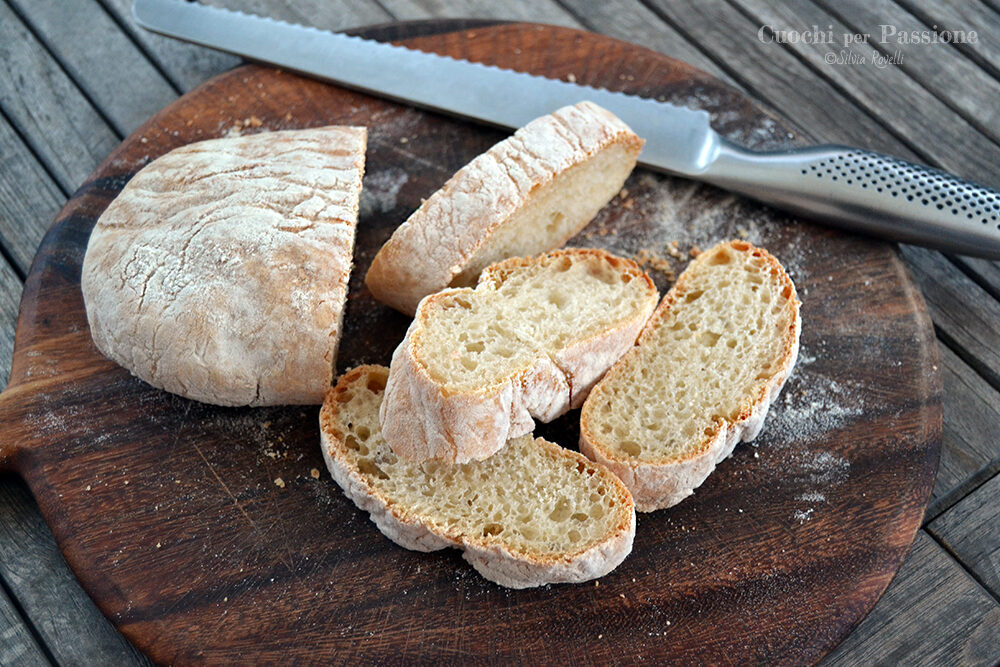 Pane tipo ciabatta